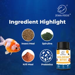 Zewa Feeds Goldfish Bites K4 — 45G pack (3)