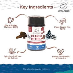 Zewa Feeds Pleco Bites P5 — 45G pack