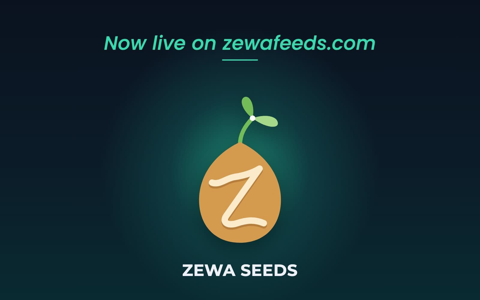 Zewa Seeds announcement graphic
