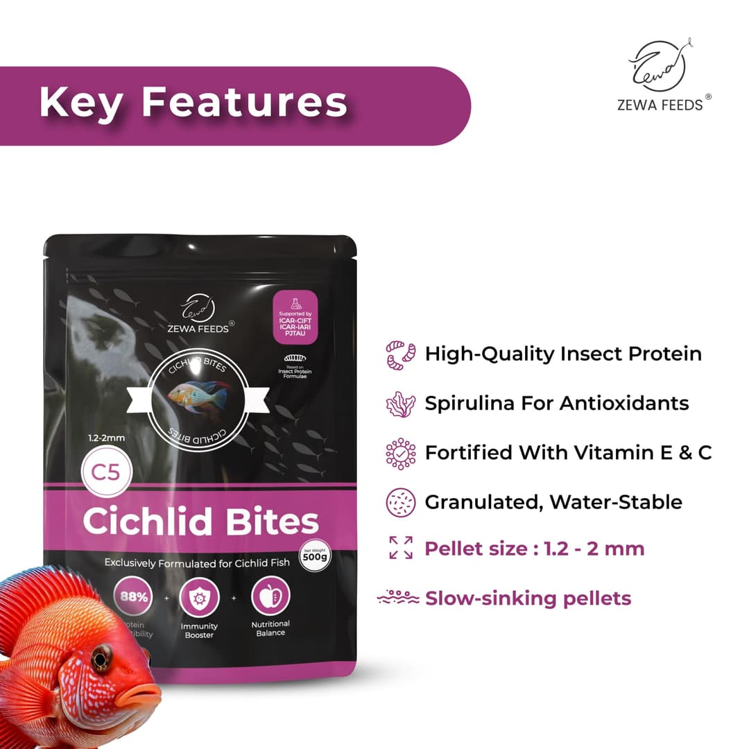 Zewa Feeds Cichlid Bites C5 3